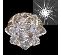 Встраиваемый светильник  07663-9.0-001H G9 GD CL