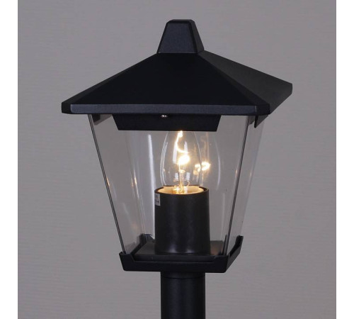 Наземный низкий светильник 08296-0.7-001SJ 0,8m BK