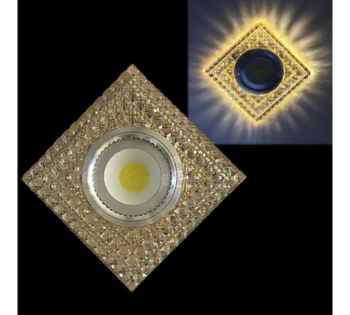 Встраиваемый светильник 42197-9.0-001PL MR16+LED3W TEA