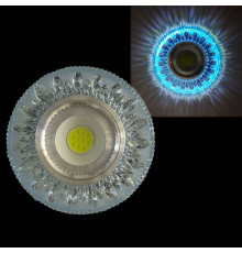 Встраиваемый светильник  42201-9.0-001PL MR16+LED3W LBL