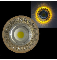 Встраиваемый светильник  42201-9.0-001PL MR16+LED3W TEA