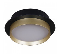 Встраиваемый светильник  53005-9.0-001RLD GX53 BK+GD