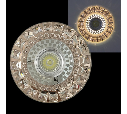 Встраиваемый светильник 62061-9.0-001PL MR16+LED3W TEA