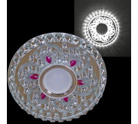 Встраиваемый светильник 62097-9.0-001PL MR16+LED5W CL+PP