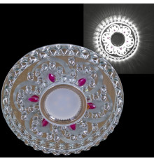 Встраиваемый светильник 62097-9.0-001PL MR16+LED5W CL+PP