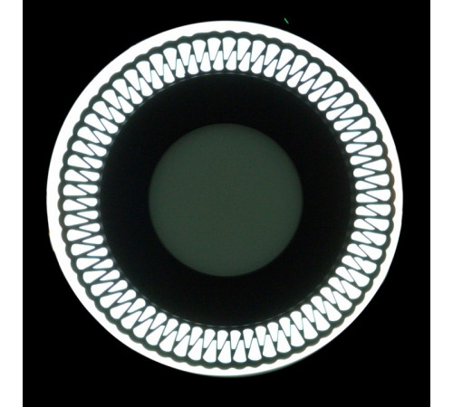 Встраиваемый светильник 63903-9.0-001RD LED3+3W BK