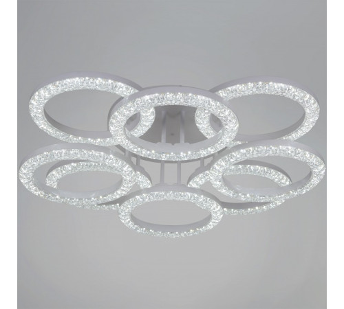 Люстра на штанге 67120-0.3-4+4C WH