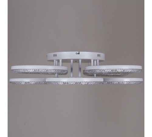 Люстра на штанге 67120-0.3-4+4C WH