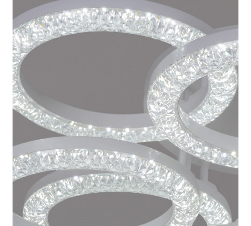 Люстра на штанге 67120-0.3-4+4C WH