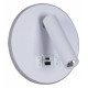Бра 86203-9.2-001KT LED12W+USB WT