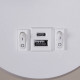 Бра 86203-9.2-001KT LED12W+USB WT