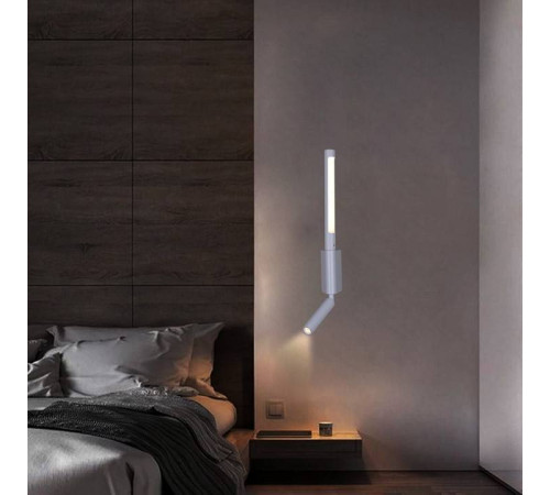 Бра с подсветкой 86209-9.2-001KT LED3W+6W WT