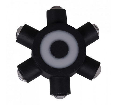 Накладной светильник 86973-9.2-007U LED2W+6*1W BK