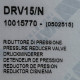 Редуктор давления Watts DRV 15 N 1/2 10015770