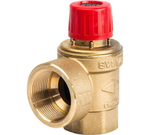 Предохранительный клапан для систем отопления Watts SVH 1 1/4 3 бар 10004775