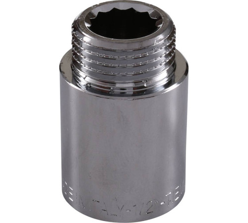 Удлинитель резьбовой TIEMME НВ 1/2 x 30 мм хромированный 1500071