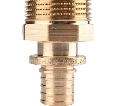 Переходник REHAU RAUTITAN RX+ с наружной резьбой 16-R 3/4 14563121001