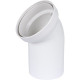 Отвод для унитаза REHAU RAUPIANO Plus 110/45° 11216141001