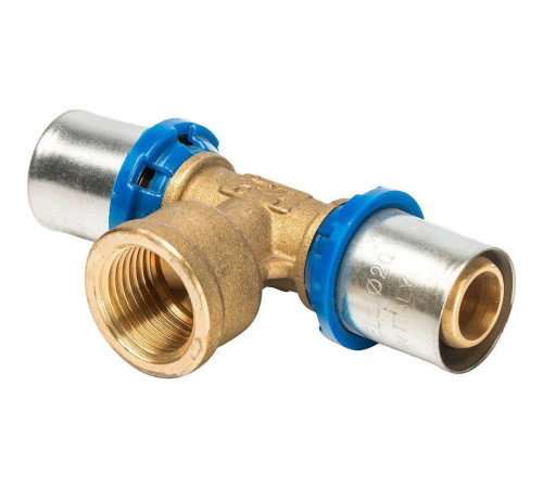 Тройник пресс Prandelli Multyrama 20х2.0х3/4 ВР 509.08.62.0