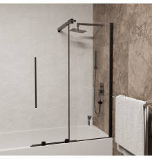 Шторка на ванну RGW SC-47B 1000 мм черный 41114710-14