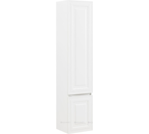 Пенал Aquanet Агата 35 белый сатин 00345485