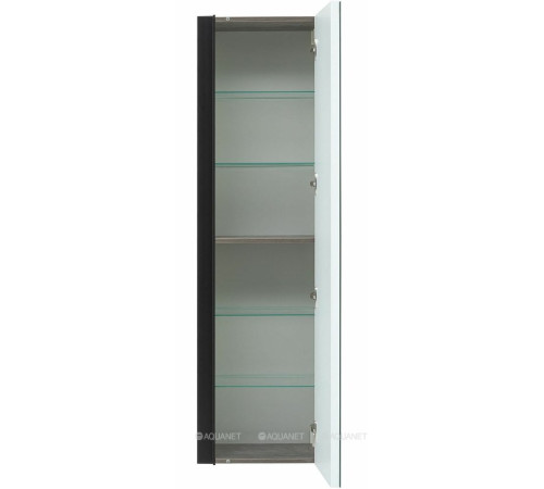 Шкаф-пенал De Aqua Ариетта NEW 40 R с зеркалом белый матовый 00265587