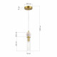 Подвесной светильник ST-Luce MEDEA 12 Вт LED SL1244.303.01