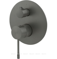 Смеситель для душа Allen Brau Priority 4.0 X2 встраиваемый 2 выхода графит браш 5.31C11-MG