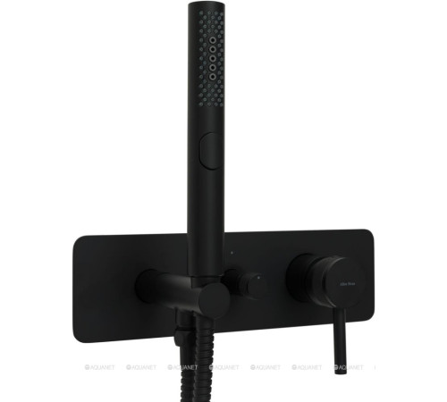 Смеситель встраиваемый Allen Brau Priority Easy box черный матовый 5.31009-31