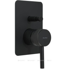 Смеситель встраиваемый для душа Allen Brau Priority 2 выхода Easy box черный 5.31011-31