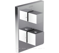 Термостат для душа Jacob Delafon Modulo на 2 выхода хром 75391D-CP