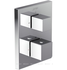 Термостат для душа Jacob Delafon Modulo на 2 выхода хром 75391D-CP