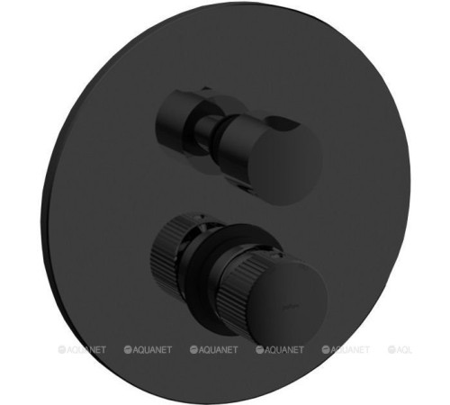 Смеситель для душа встраиваемый Paffoni Jo на 3 выхода черный матовый JO019NO