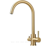 Смеситель для кухни Haiba HB76819-5 золото матовое HB76819-5