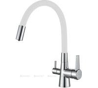 Смеситель для кухни Haiba HB76858-8 белый