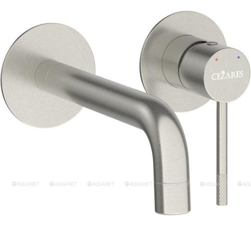 Смеситель для раковины встраиваемый Cezares RELAX сатин матовый RELAX-BLI2-1-IN-W0