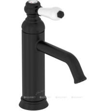 Смеситель для раковины Jacob Delafon Louise без донного клапана матовый черный E24360-BL