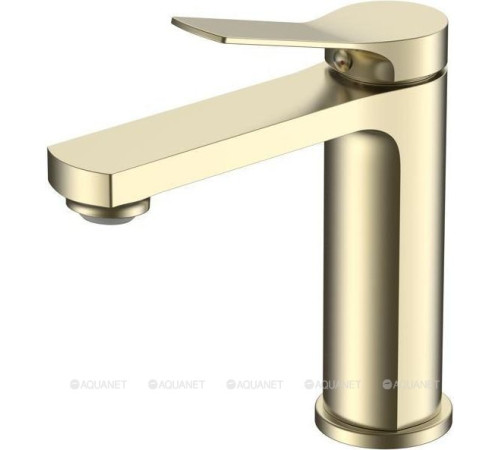 Смеситель для раковины Vincea Arco брашированное золото VBF-4AR01BG