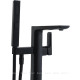 Смеситель напольный Allen Brau INFINITY высота 829 мм черный матовый 5.21009-31