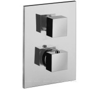 Смеситель термостатический для душа Paffoni Level встраиваемый на 1 выход хром LEQ513CR