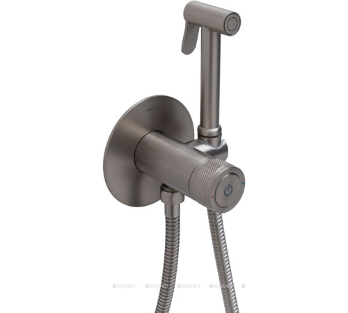 Смеситель с гигиеническим душем Allen Brau Liberty Push key никель 5.33005-BN