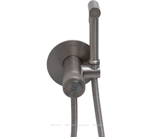 Смеситель с гигиеническим душем Allen Brau Liberty Push key никель 5.33005-BN