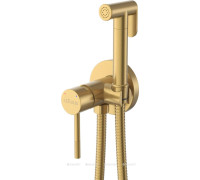 Гигиенический душ со смесителем Cezares RELAX брашированное золото RELAX-DIF-BORO