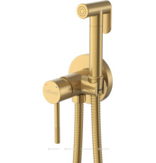 Гигиенический душ со смесителем Cezares RELAX брашированное золото RELAX-DIF-BORO