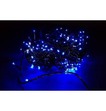 Гирлянда нить Sneha A-244 200 LED 20 м синий свет с мерцанием A-244 BLUE/WITH FLASH