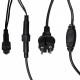 Бахрома световая Sneha A-520 3x0.5 м белый с мерцанием A-520 LED W FLASH