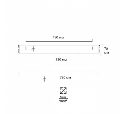 Светильник накладной Sonex Felice 7722/120L