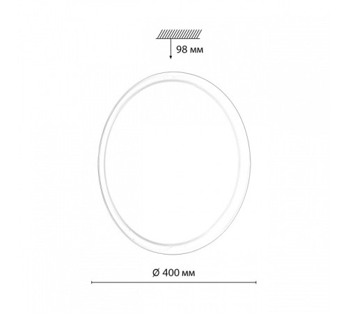 Накладной светильник Sonex JOLLY 7776/DLN