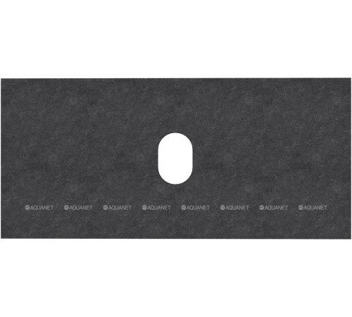 Столешница Aquanet Flat 100 графит 00345773