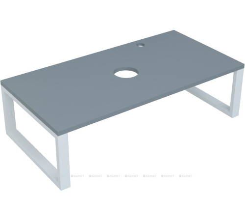 Столешница Aquanet Арт 90 мисти грин 00313281